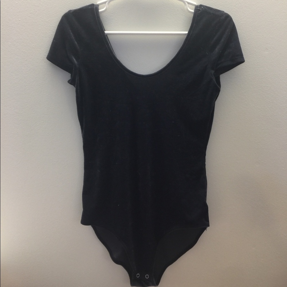 American Eagle Velvet Bodysuit